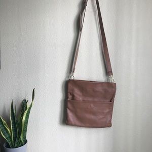 SSEKO DESIGNS ❤️ Caramel Foldover Crossbody Bag